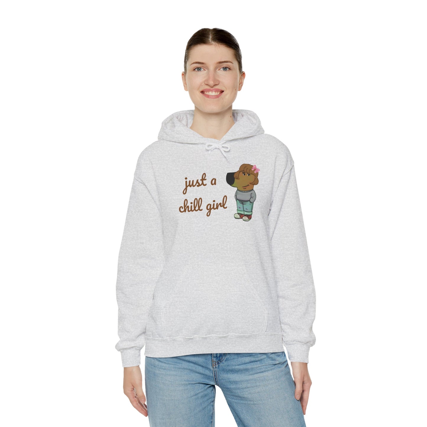 Chill Girl Womens Hoodie