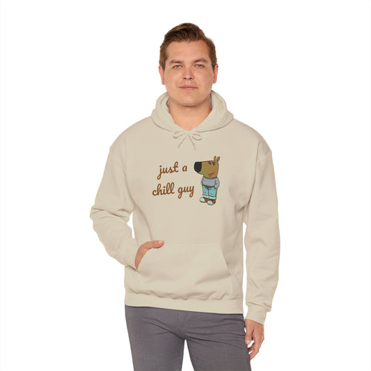 Chill Guy Mens Hoodie