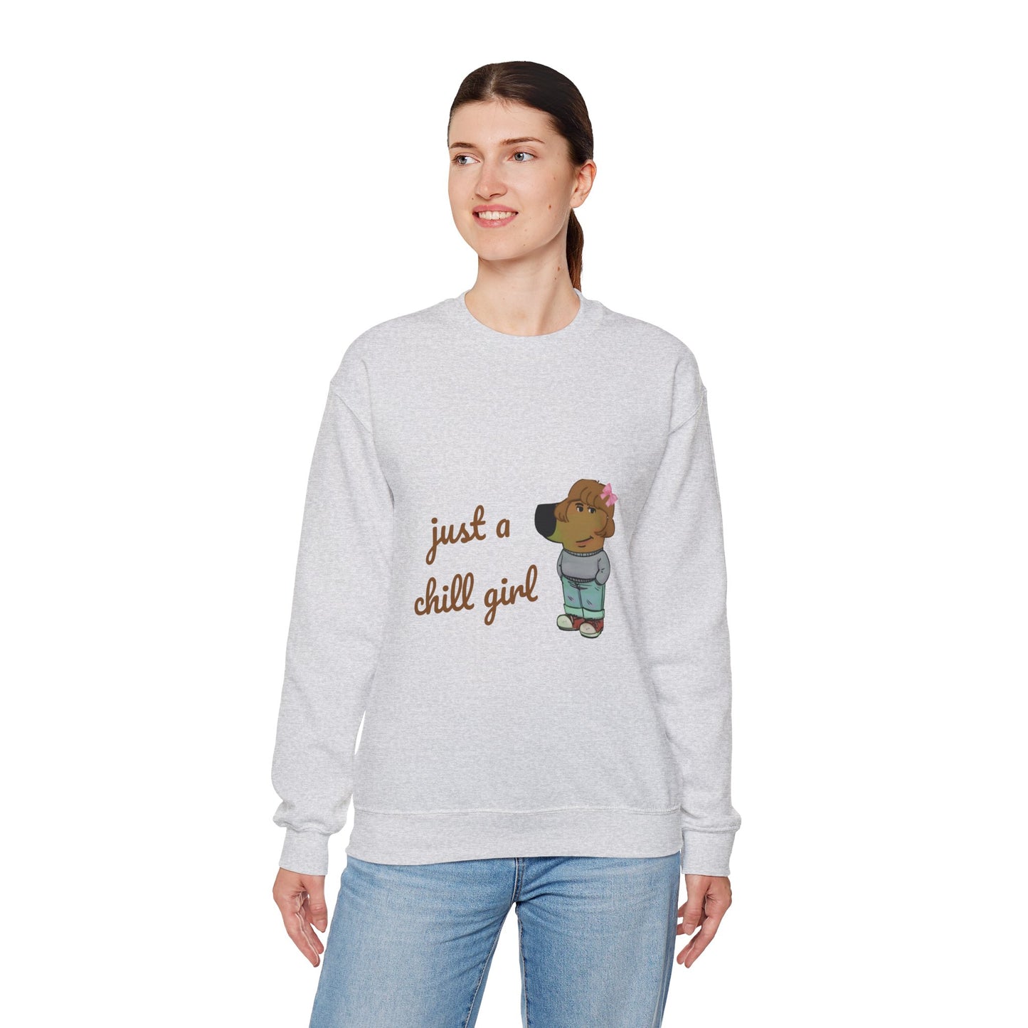 Chill Girl Womens Sweatshirt