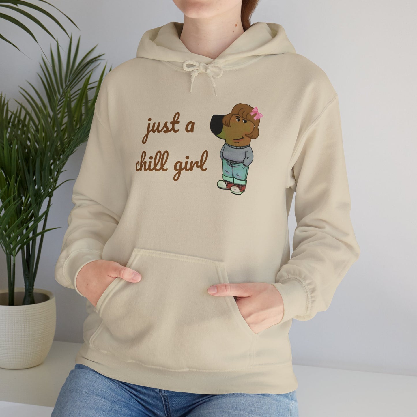 Chill Girl Womens Hoodie