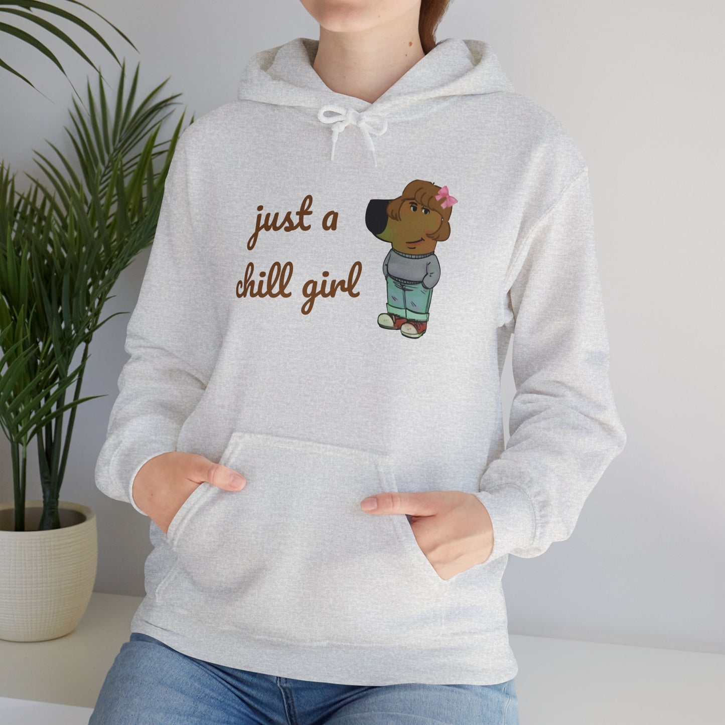 Chill Girl Womens Hoodie