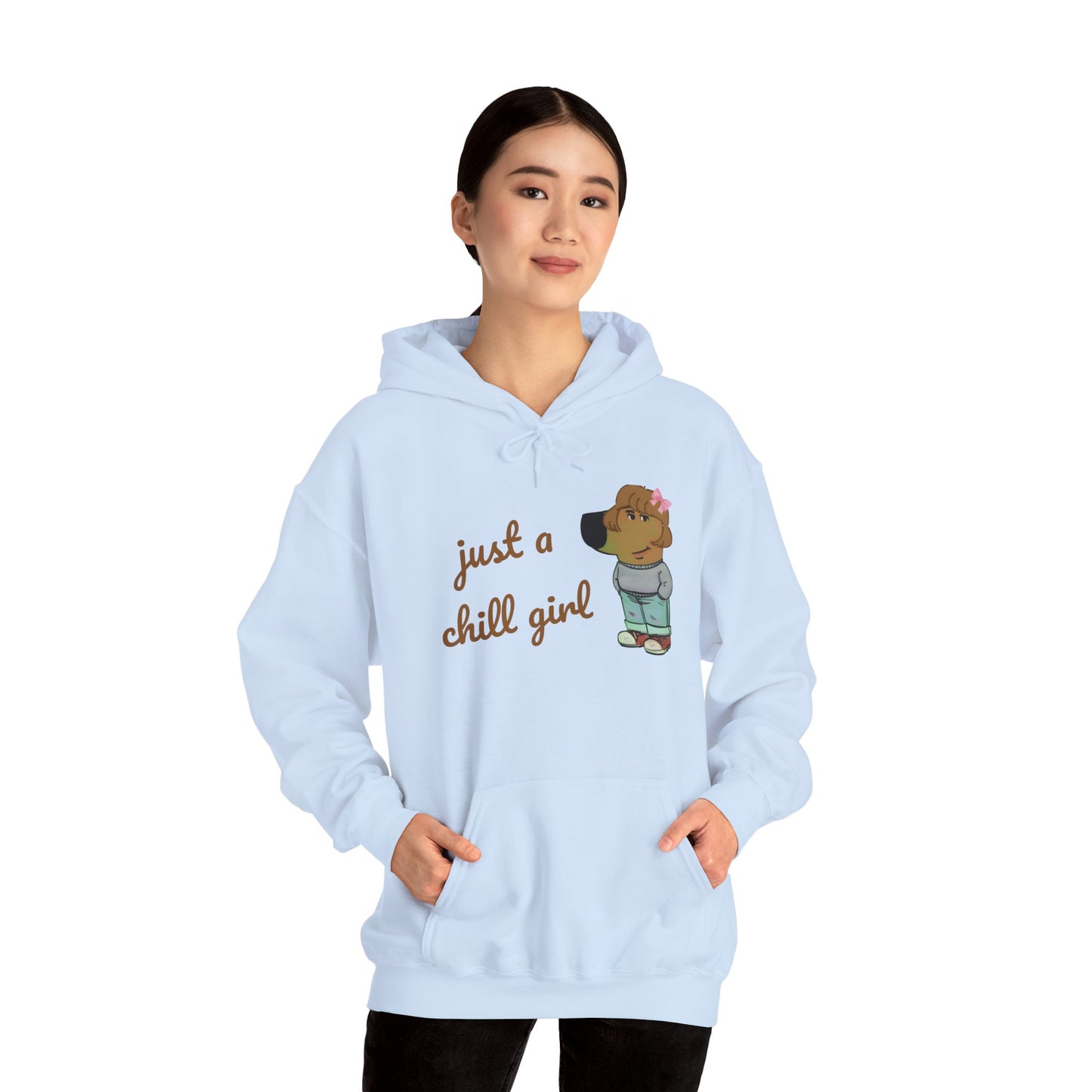 Chill Girl Womens Hoodie