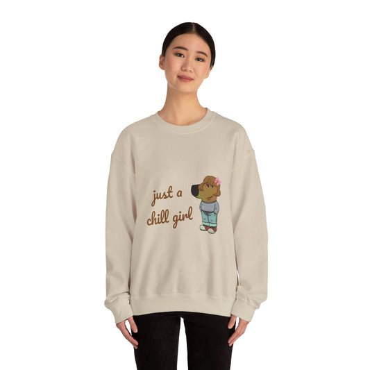 Chill Girl Womens Sweatshirt