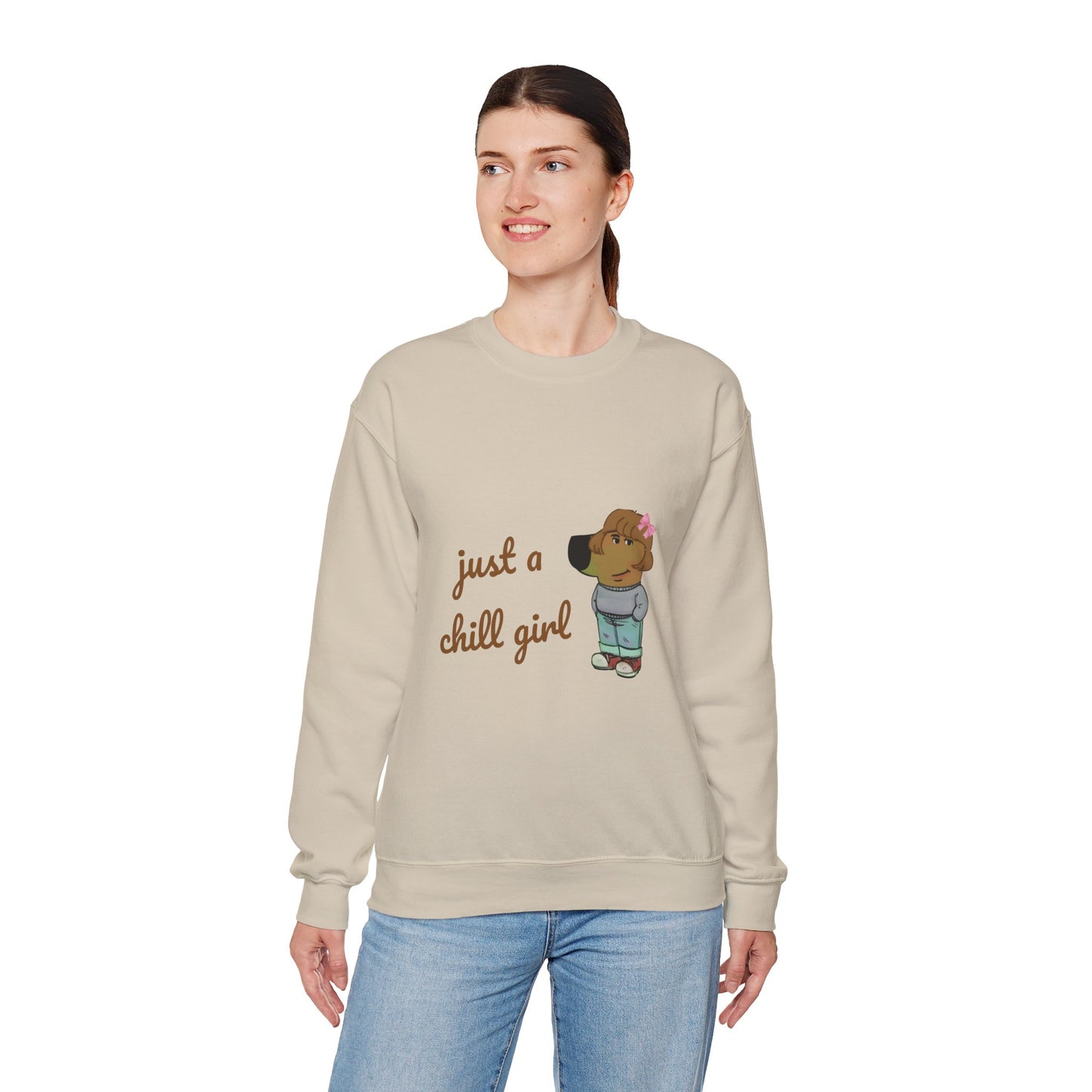 Chill Girl Womens Sweatshirt