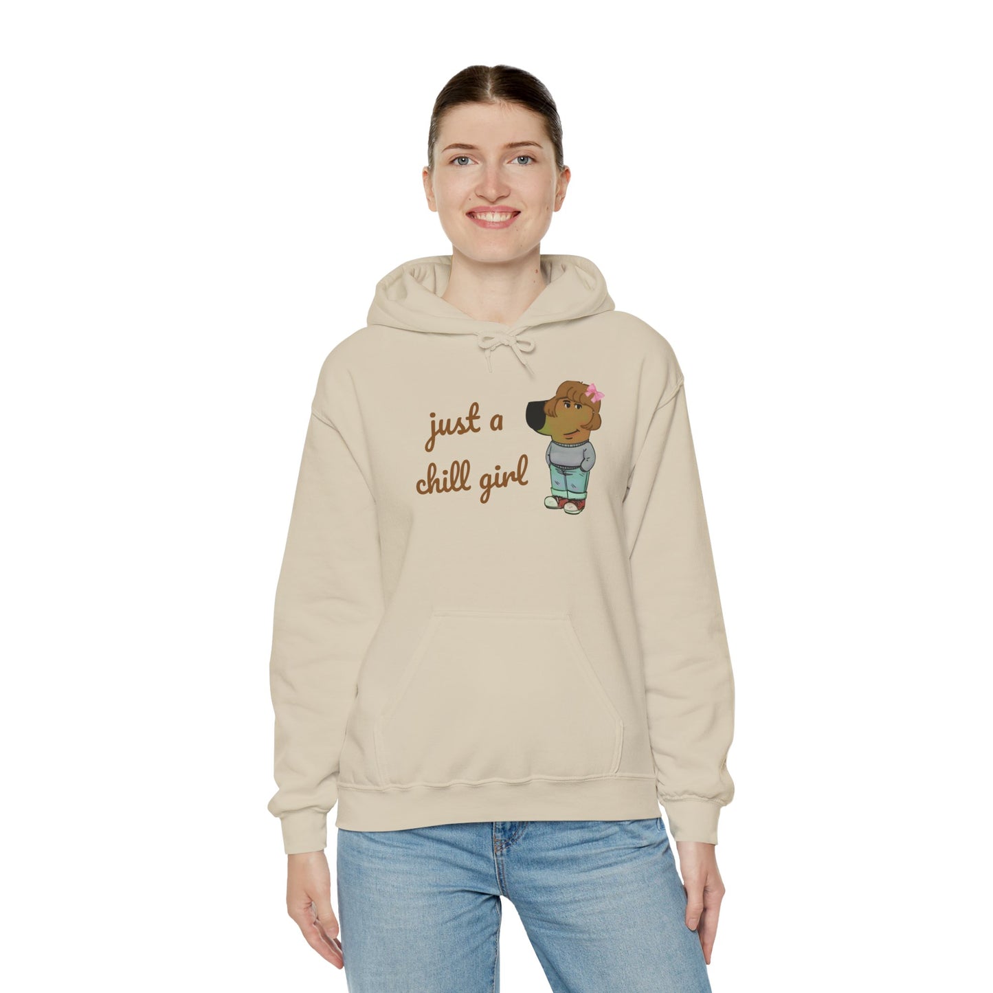 Chill Girl Womens Hoodie