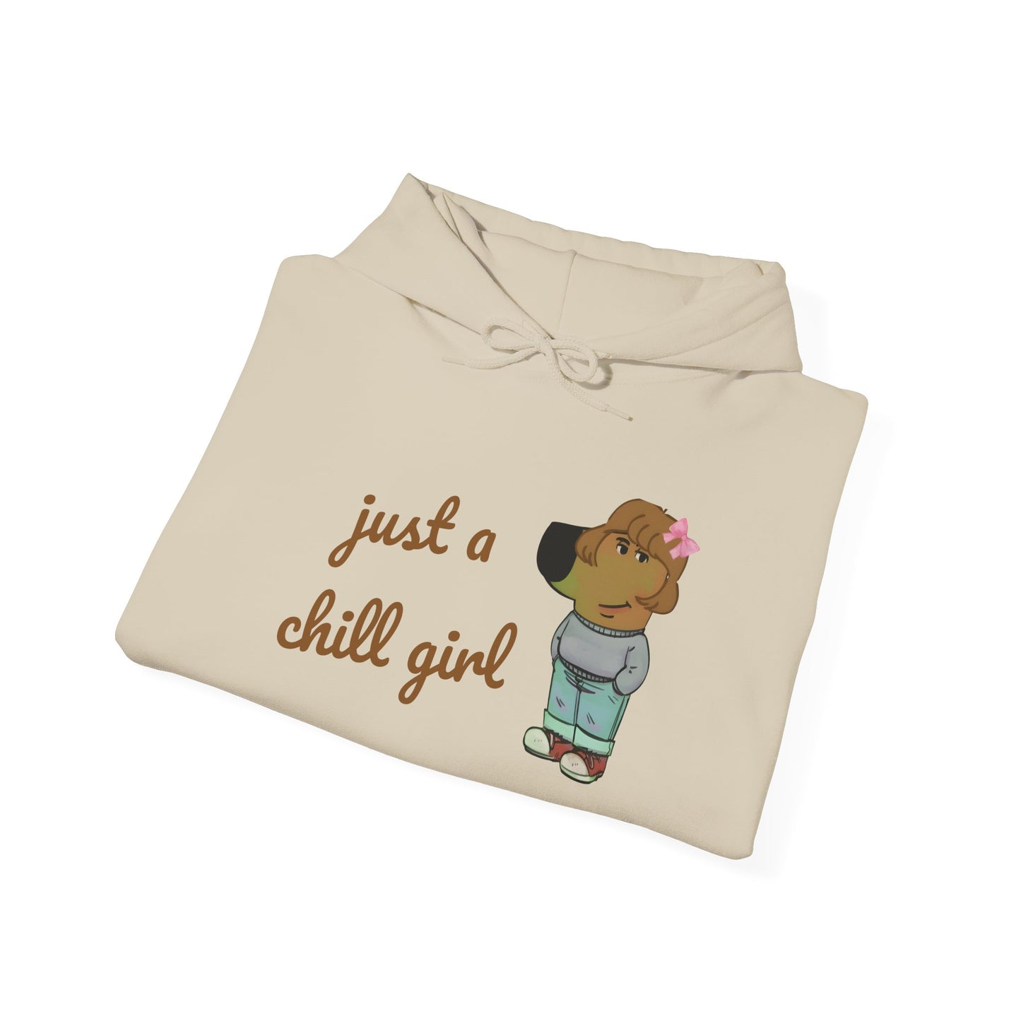 Chill Girl Womens Hoodie