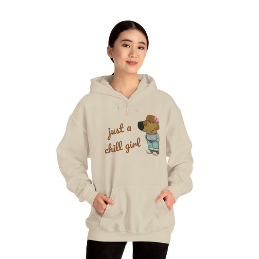 Chill Girl Womens Hoodie