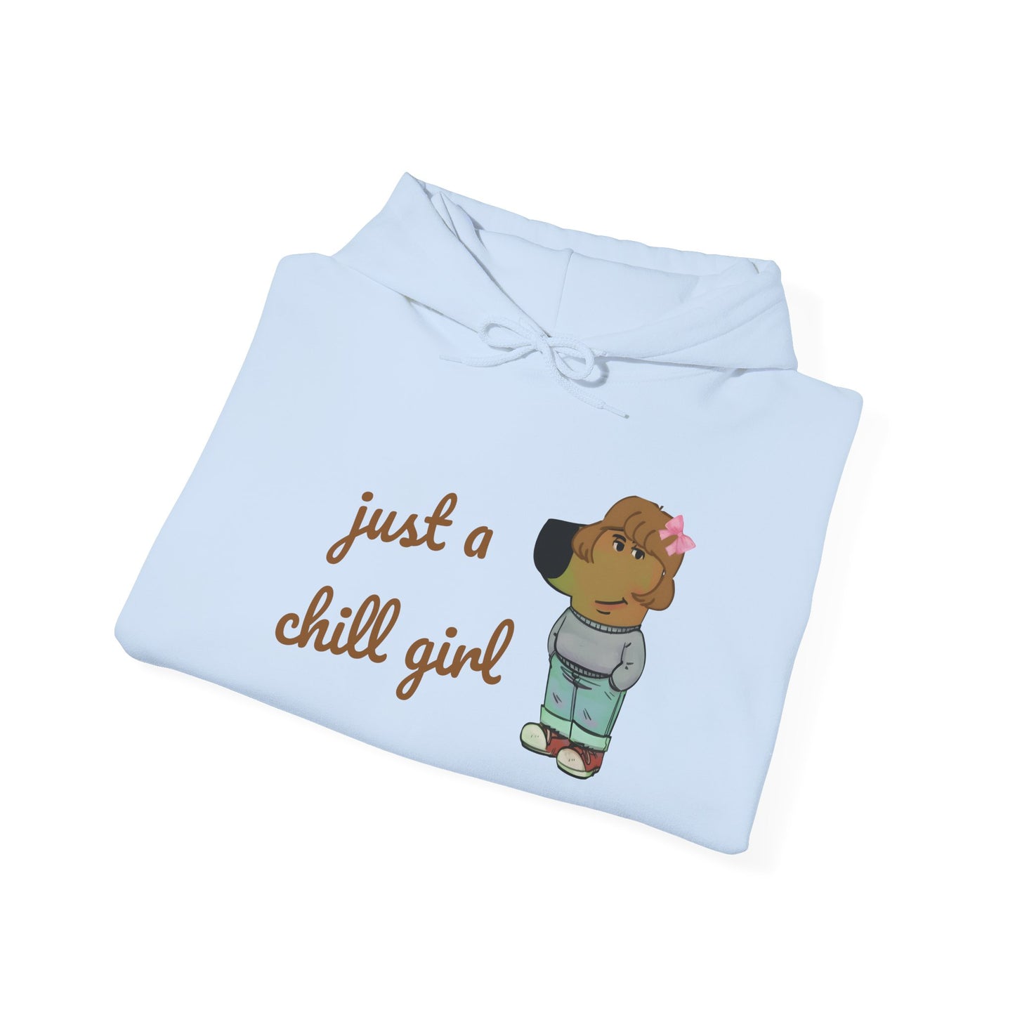 Chill Girl Womens Hoodie